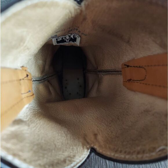 Vintage Frye Heeled Pull On Western Cowboy Boots Size 5.5B - Picture 10 of 14